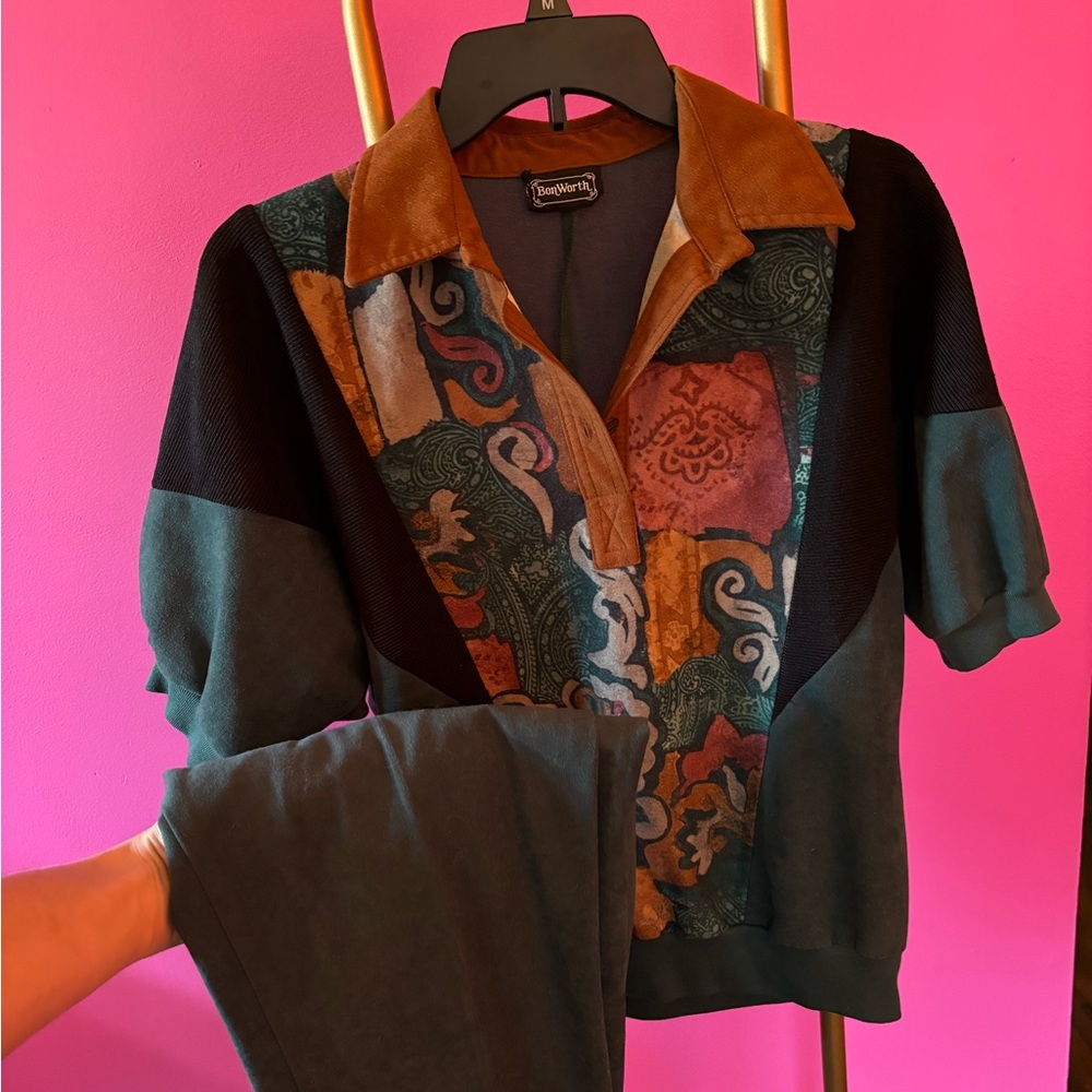 Bon Worth shirt and pant set